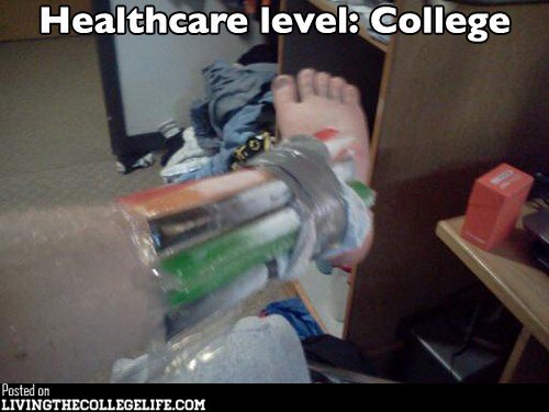 College Health Care Funny
