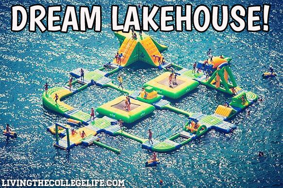 FUNNY COLLEGE MEMES LAKE PARTY
